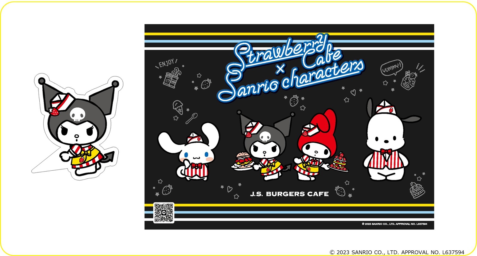 サンリオキャラクターズ“マイメロディ＆シナモロール”のパンケーキ、J.S. パンケーキ カフェで｜写真11