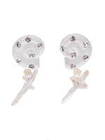 パメオポーズ新作アクセサリー、アンモナイト×淡水パールのピアス＆カラフルトイビーズのネックレス｜写真26