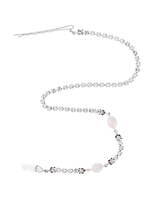 パメオポーズ新作アクセサリー、アンモナイト×淡水パールのピアス＆カラフルトイビーズのネックレス｜写真21