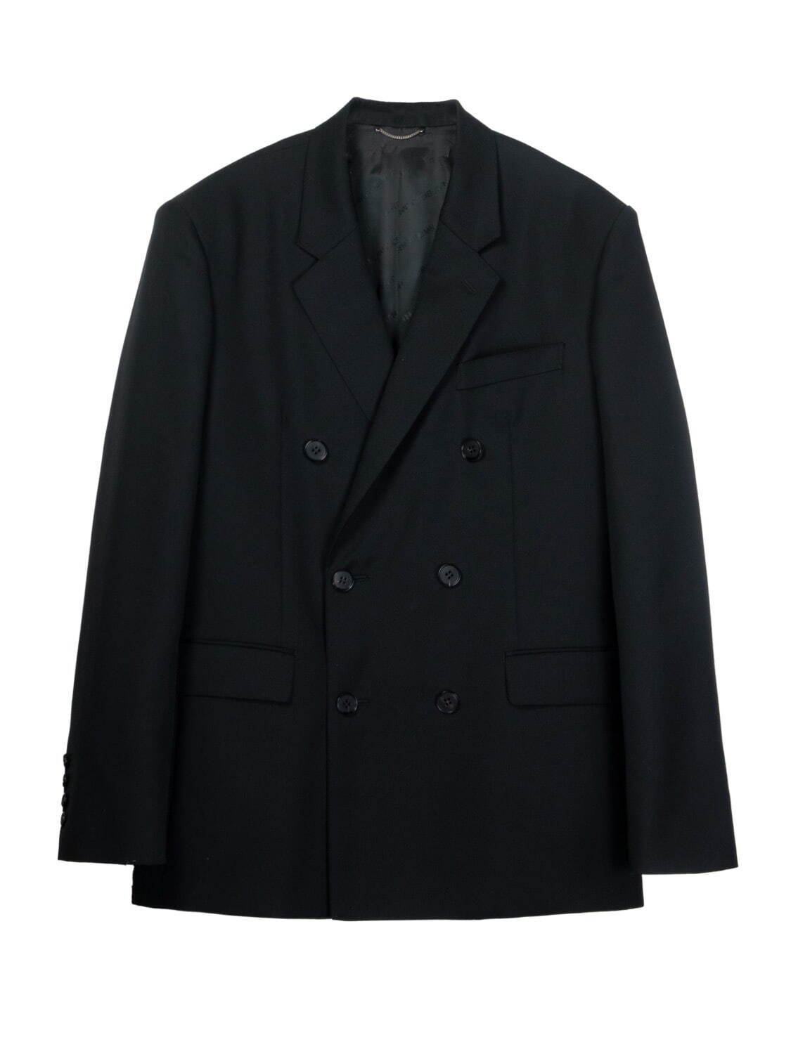 WOOL GABARDINE DOUBLE BREASTED JACKET 110,000円