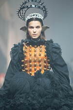 コッキ 2023年秋冬コレクション - 異種混淆のパッチワーク｜写真35