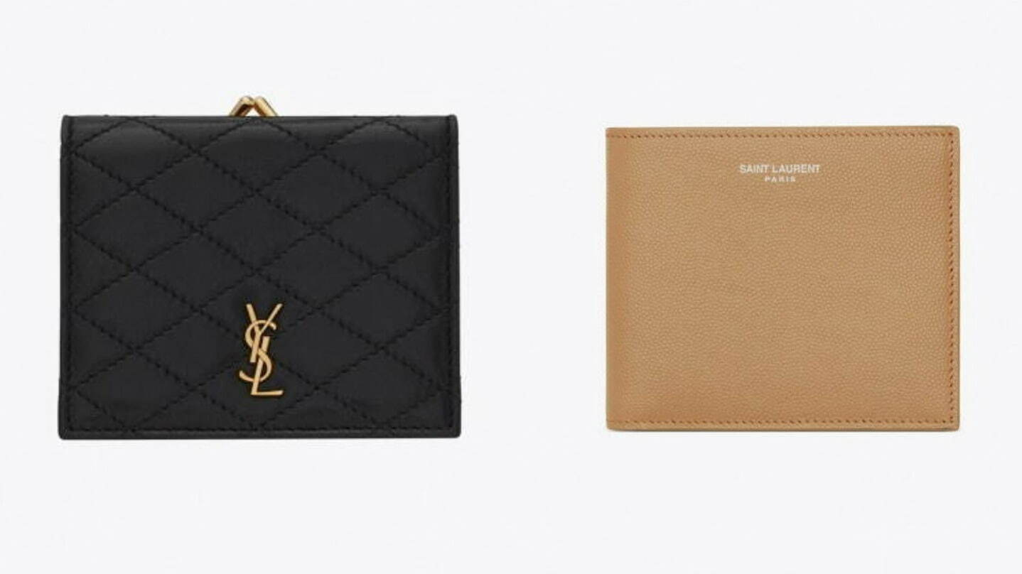 サンローラン新作ウィメンズ＆メンズ財布、キルティングレザー×“YSL”カサンドラロゴなど｜写真16