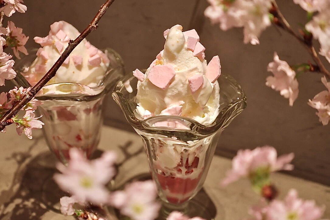 ノーガホテル京都の新作“桜スイーツ”、花びら舞い散るドーナツ＆抹茶入り桜マフィンなど｜写真3