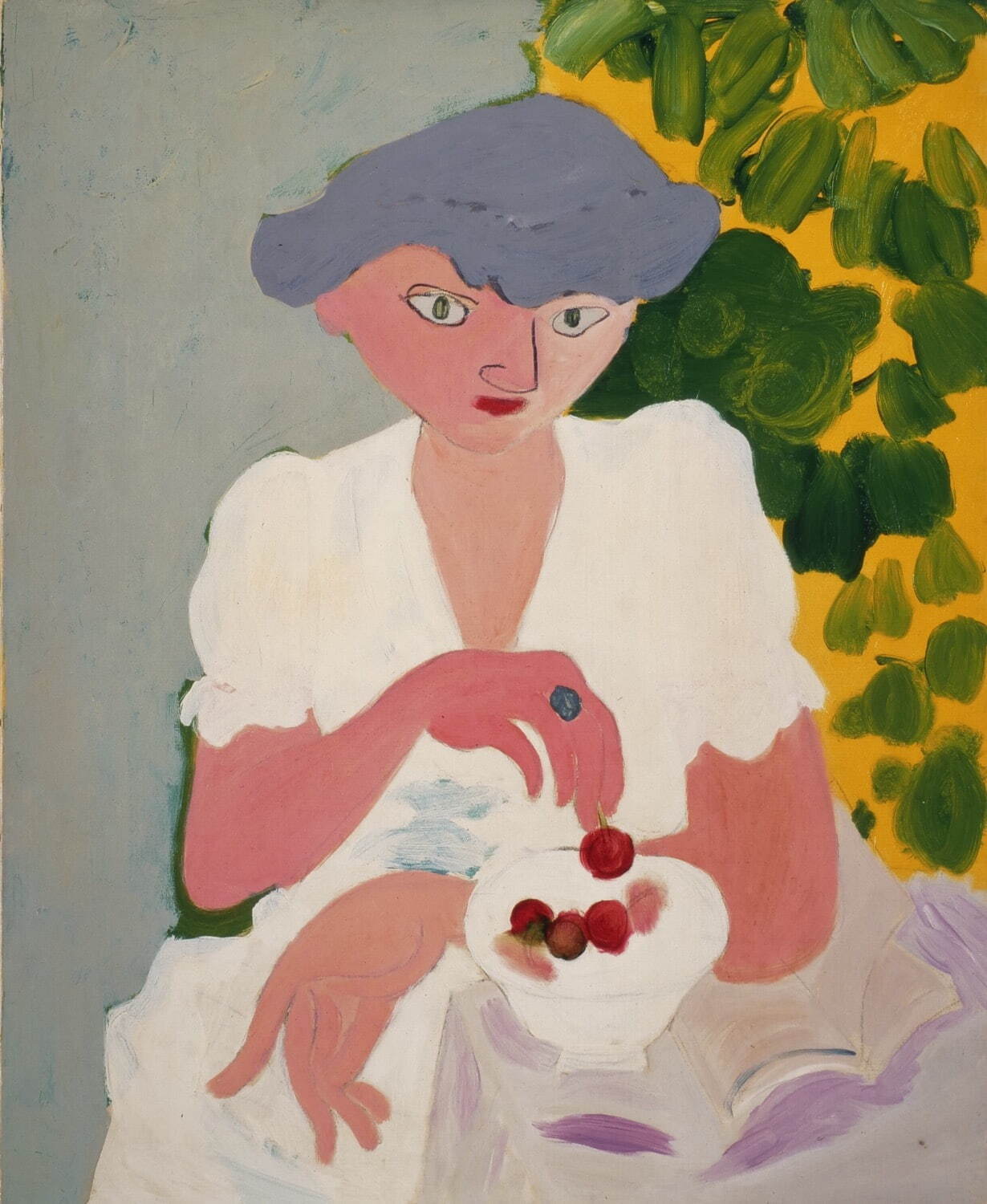 猪熊弦一郎 《サクランボ》 1939年 丸亀市猪熊弦一郎現代美術館蔵 ©公益財団法人ミモカ美術振興財団