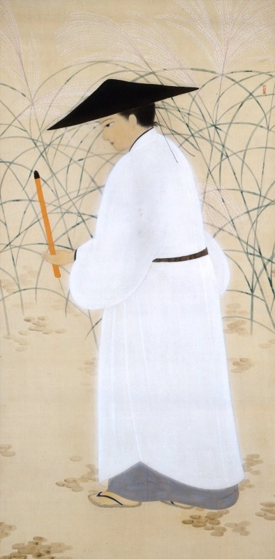 速水御舟 《錦木》 1913年(大正2年) 絹本・彩色 山種美術館