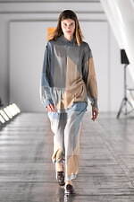 ヨーク 2023-24年秋冬コレクション - ベン・ニコルソン、境界線のない淡い色彩と幾何学模様｜写真55