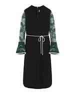 マメ クロゴウチ、すずらん柄刺繍のドレス＆花柄刺繍を施したバケットハット - 伊勢丹新宿店限定で｜写真3