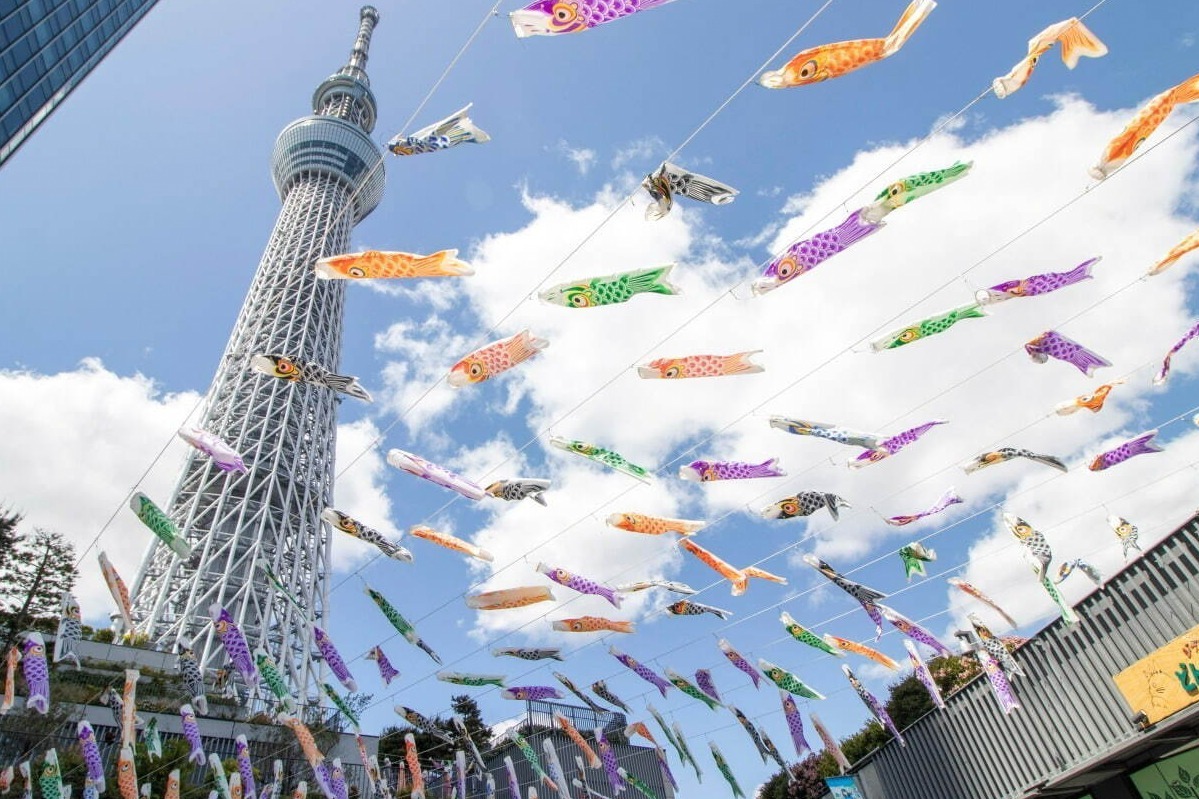 占い｜東京スカイツリータウンの2023年GWイベント、人気台湾グルメや約1,500匹のこいのぼり
