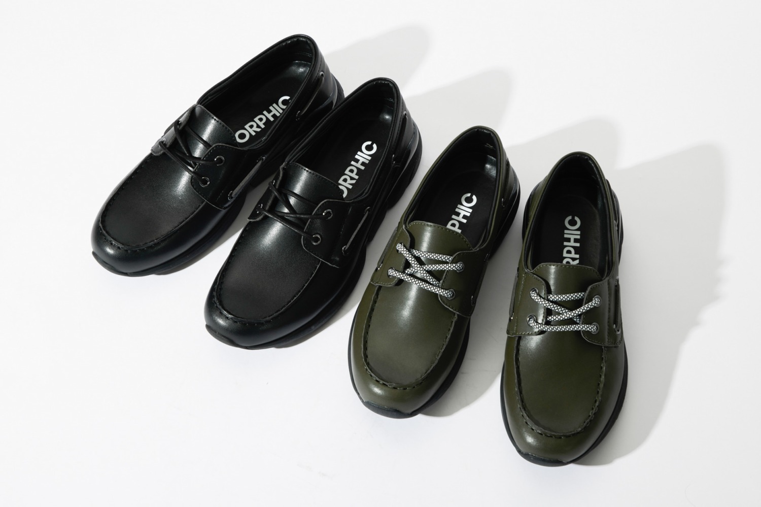 未使用！ORPHIC オルフィック ローファー スニーカー ブラック