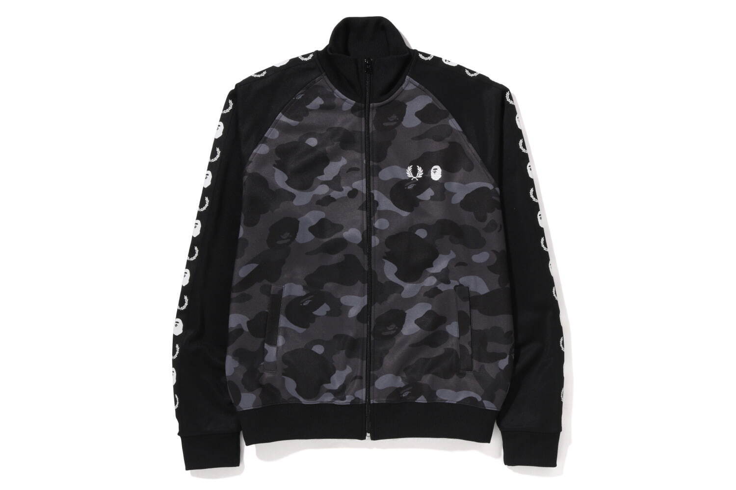 BAPE X FRED PERRY COLOR CAMO TRACK JACKET 36,300円