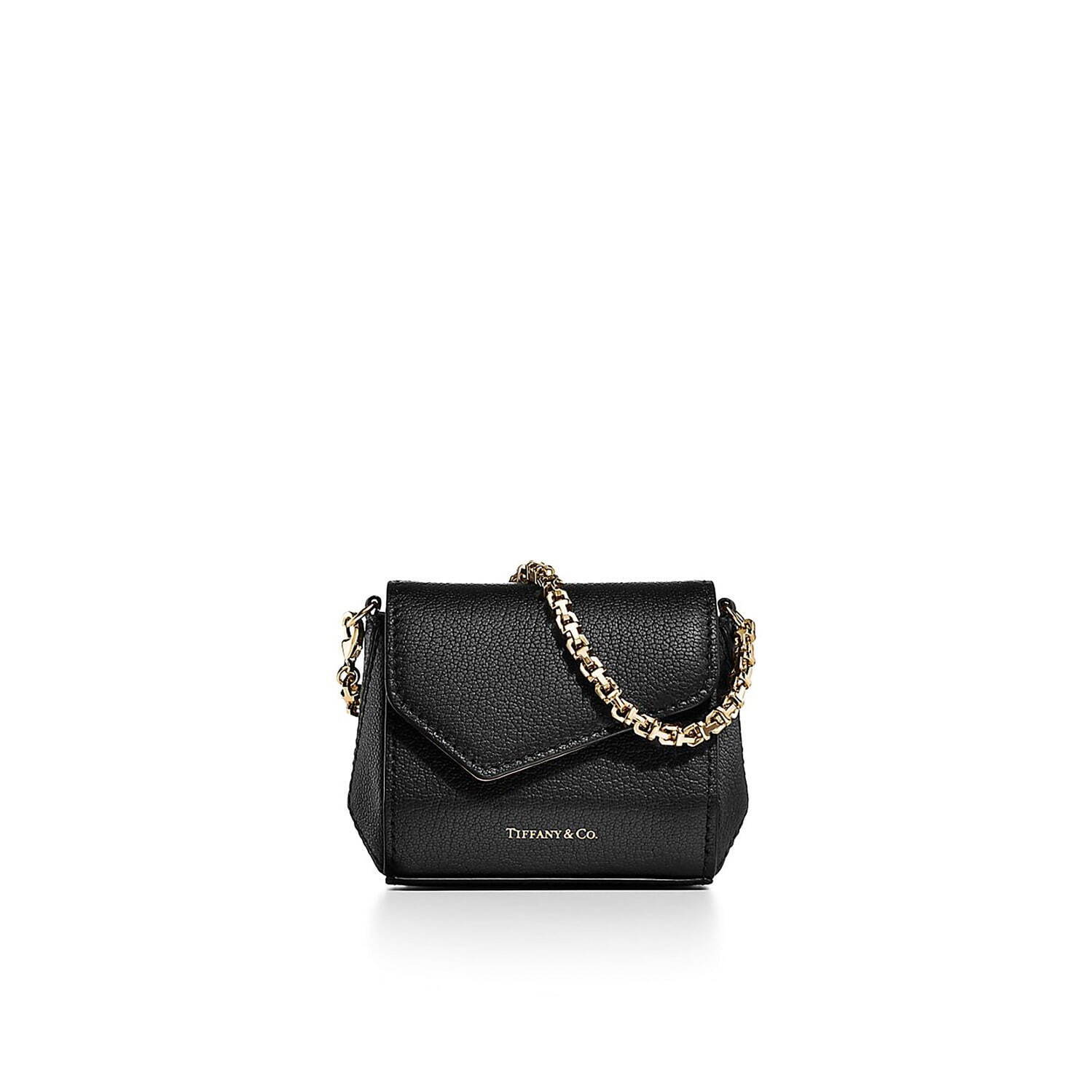 Tモチーフのロゴ【Tiffany&Co.】Tウォレット レザー イタリア製 ティファニーのアイコン「ティファニー T」コレクションから着想