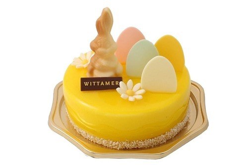 “イースターモチーフ”グルメが西武池袋本店に集結、うさぎチョコを飾ったケーキ＆卵型プラリネ