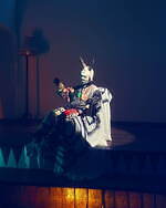 チルドレン・オブ・ザ・ディスコーダンス ×ヤギ、“バンダナとアートワーク”をパッチワークしたシャツ｜写真2