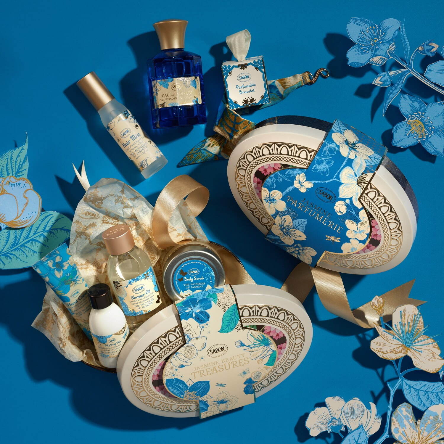 SABON「ジャスミン・ワンダー」“幻のブルージャスミン”着想のボディ ...