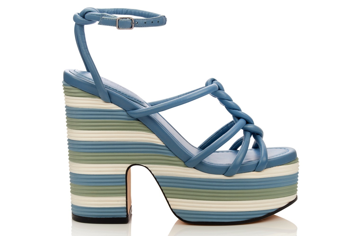 ジミー チュウ23年夏サンダル新作、“古代ローマの剣闘士着想”ゴールドのレースアップなど