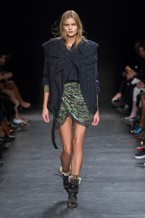 イザベル マラン(ISABEL MARANT) 2014-15年秋冬ウィメンズコレクション シルエット - 写真26