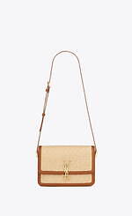 サンローラン“ラフィア×レザー”の新作バッグ、カサンドラロゴを飾ったショルダーバッグなど｜写真2