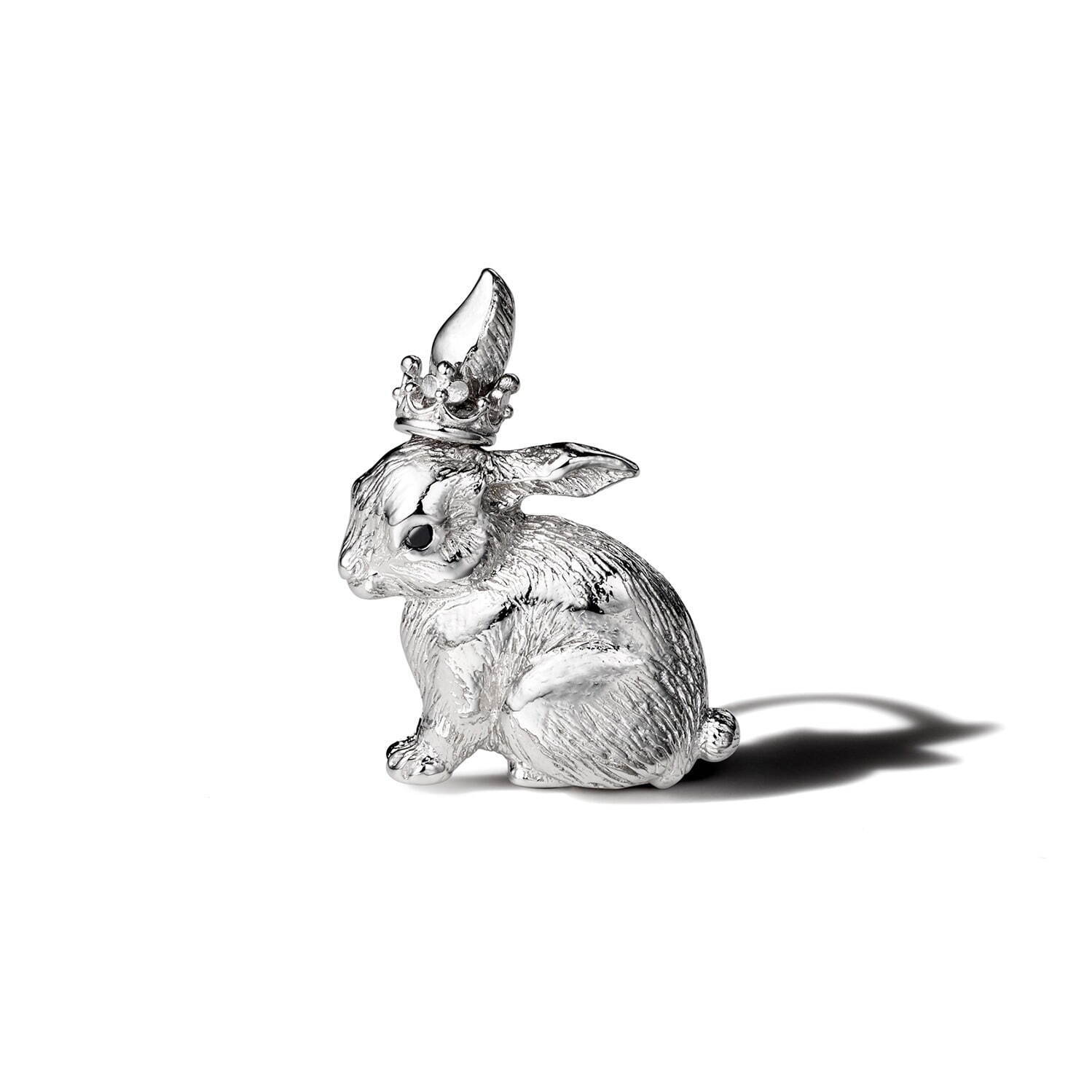 ジャスティン デイビス新作“ウサギ型”お守りジュエリー、つぶらな瞳のペンダントやピアス｜写真2