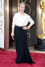 アカデミー賞授賞式、ベテラン女優メリル・ストリープは全身ランバンで登場｜写真2