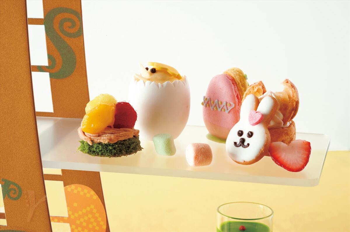 横浜ロイヤルパークホテルのイースターアフタヌーンティー、“たまご＆うさぎ”モチーフのスイーツ｜写真3