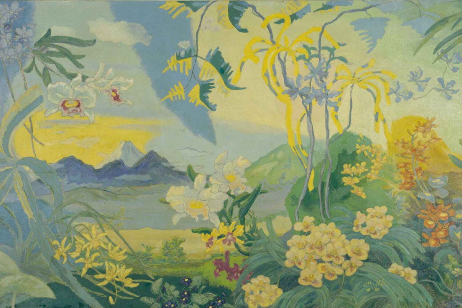 風景画｜洋画家・川島理一郎の展覧会が栃木県立美術館で - 色彩豊かな滞欧期の作品からのびやかな抽象画まで紹介