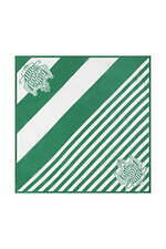 メゾン キツネ×ホテル オランピア“夏のパリ”着想、お土産ステッカーTシャツ＆ヤシの葉ドレスなど｜写真17