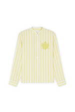 メゾン キツネ×ホテル オランピア“夏のパリ”着想、お土産ステッカーTシャツ＆ヤシの葉ドレスなど｜写真74