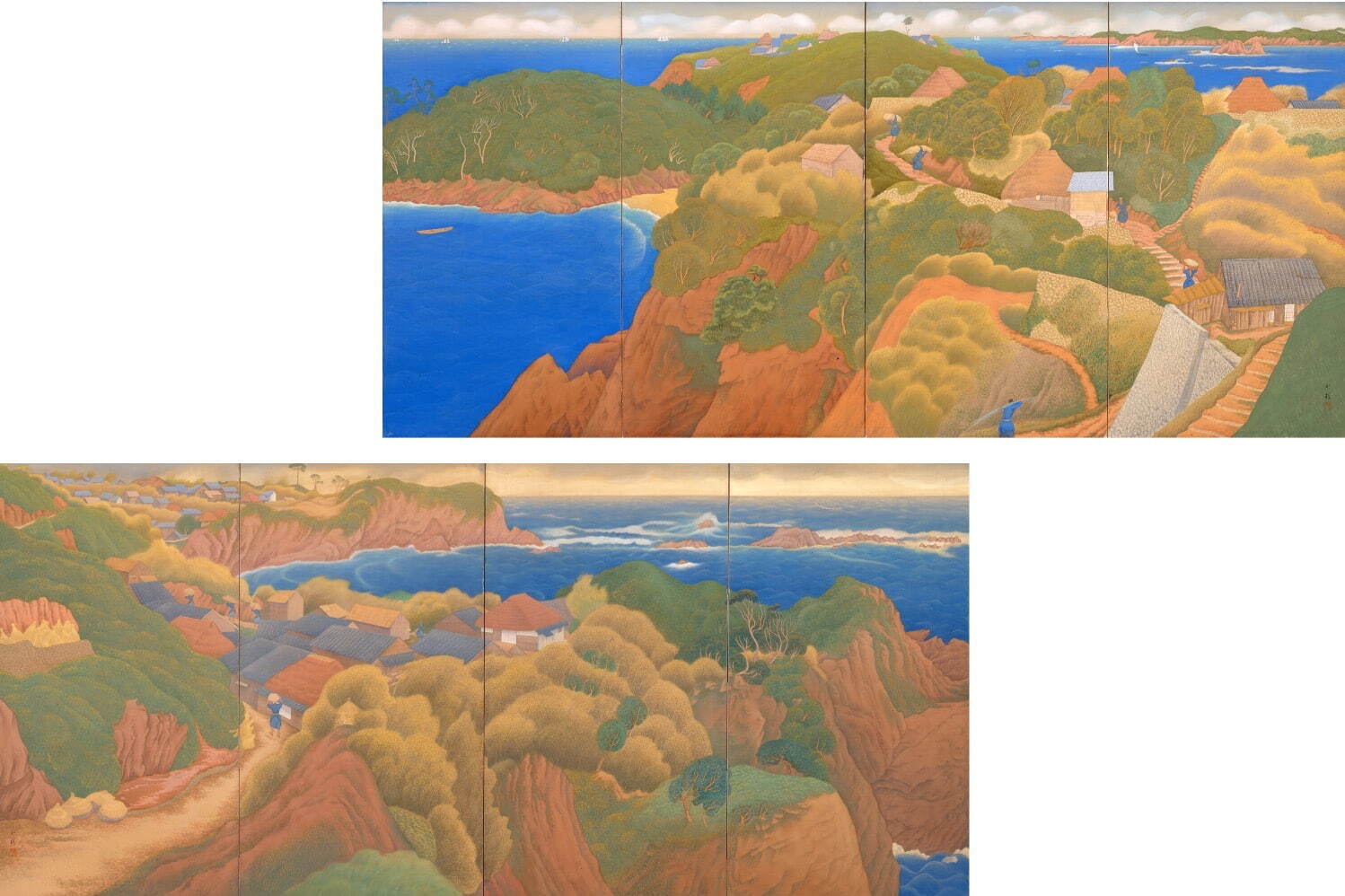 日本画家・小野竹喬の展覧会が三重県立美術館で - 詩情豊かな