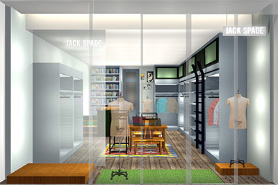 ジャック・スペード、関西初の路面店を神戸にオープン