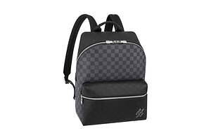 訳あり格安ルイヴィトン　ダミエパターン レザーバックパック ルイ・ヴィトン(LOUIS VUITTON) ダミエ(Demier) 中古 リュック