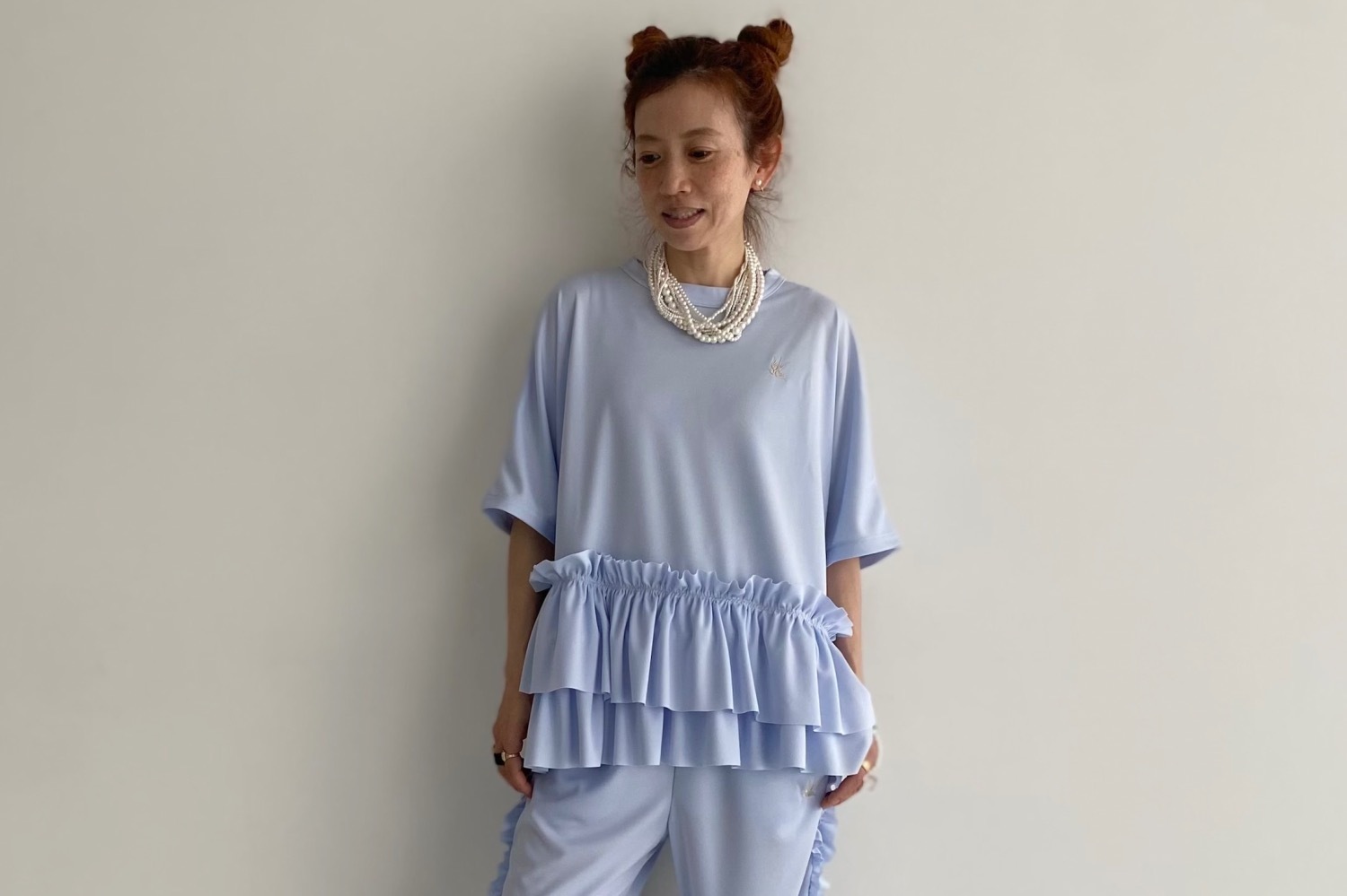 ロドリリオン“フリル華やぐ”別注Tシャツ＆パンツ、新宿