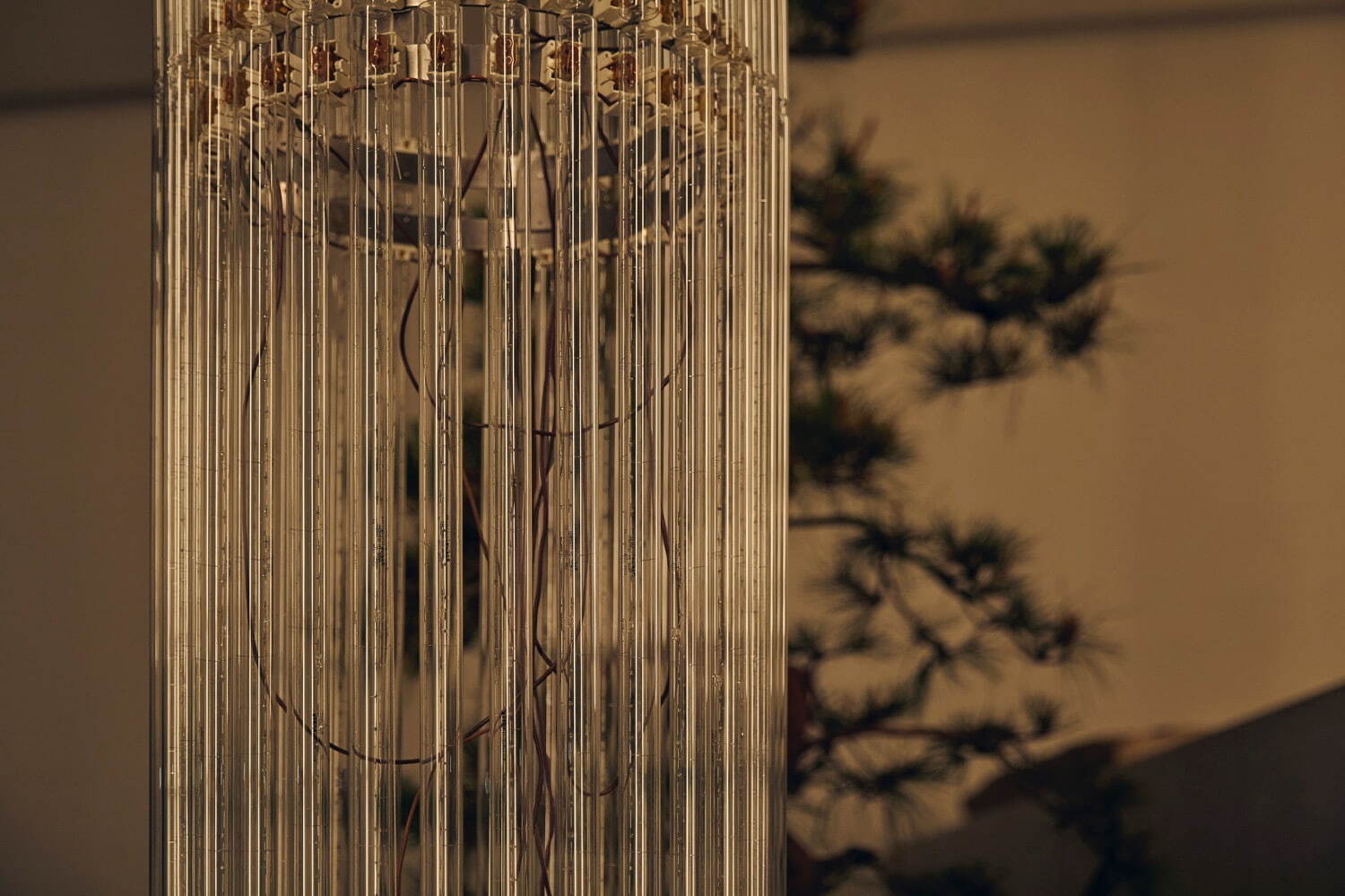 Cerith Wyn Evans, Installation view at indoor stone garden “Heaven”
The Sogetsu Kaikan, Tokyo, Apr 13 - 25, 2018
Courtesy of Taka Ishii Gallery