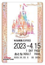 東京ディズニーリゾートに40周年記念ラッピングモノレールが運行、限定フリーきっぷ＆スーベニアメダルも｜写真4