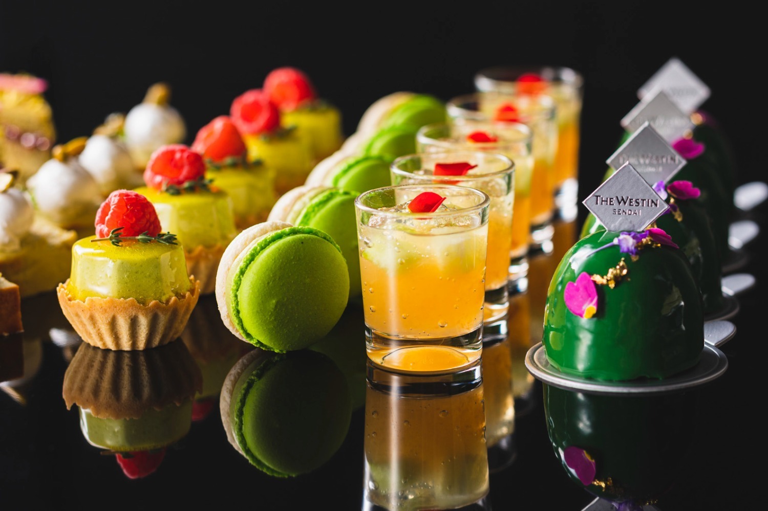 瑞々しい“メロン＆ピスタチオ”が主役のアフタヌーンティー＆ビュッフェ、ウェスティンホテル仙台で