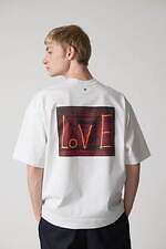 チノ“ネオン管の絵画”をプリントしたTシャツ、アーティスト・横⼭奈美とコラボ｜写真3