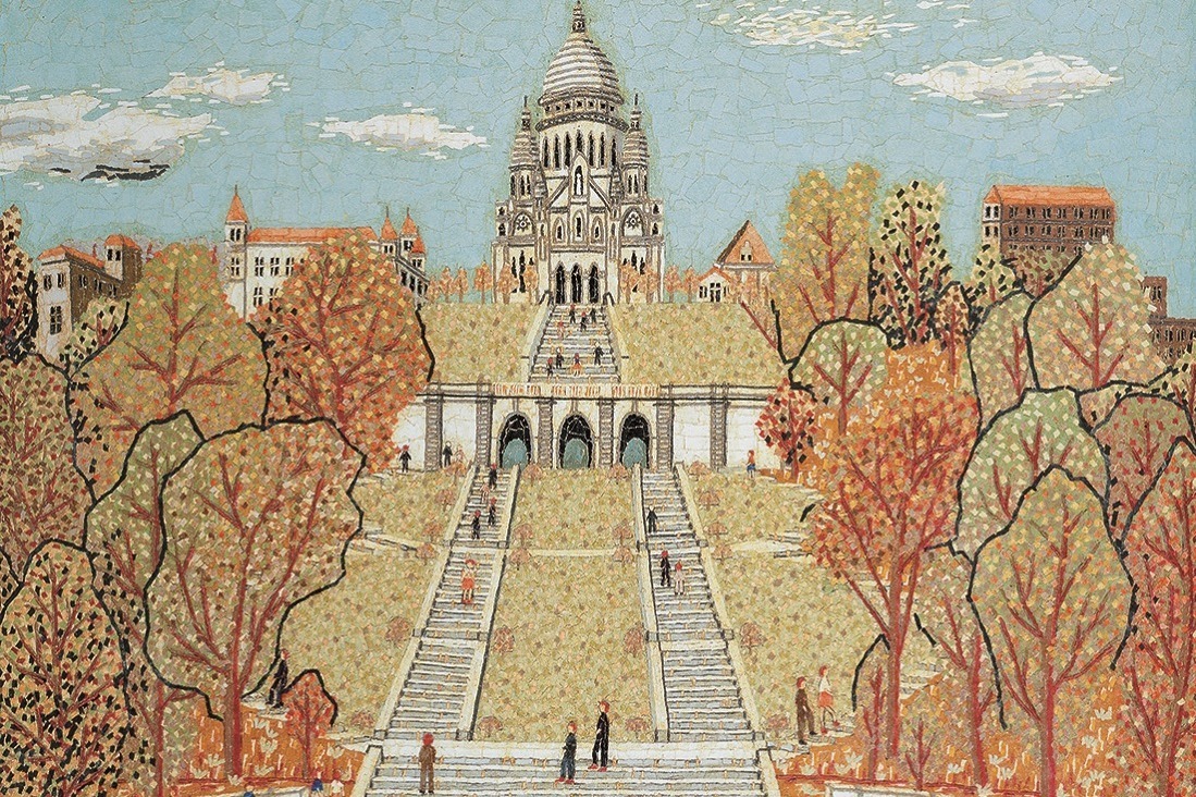 放浪の天才画家”山下清の展覧会がSOMPO美術館で、貼絵や水彩画