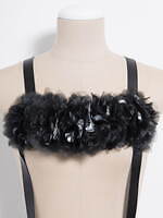 ノワール ケイ ニノミヤの伊勢丹新宿店限定ハーネス、オーガンジーとミラーシートを使用した2型｜写真6