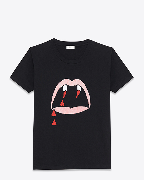 カットソー Saint Tシャツの通販 by ニコン's shop｜サンローランならラクマ Laurent - サンローラン シャツ