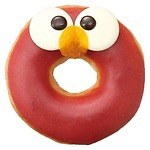 クリスピー・クリーム・ドーナツ(Krispy Kreme Doughnuts) エルモ クッキー モンスター｜写真1