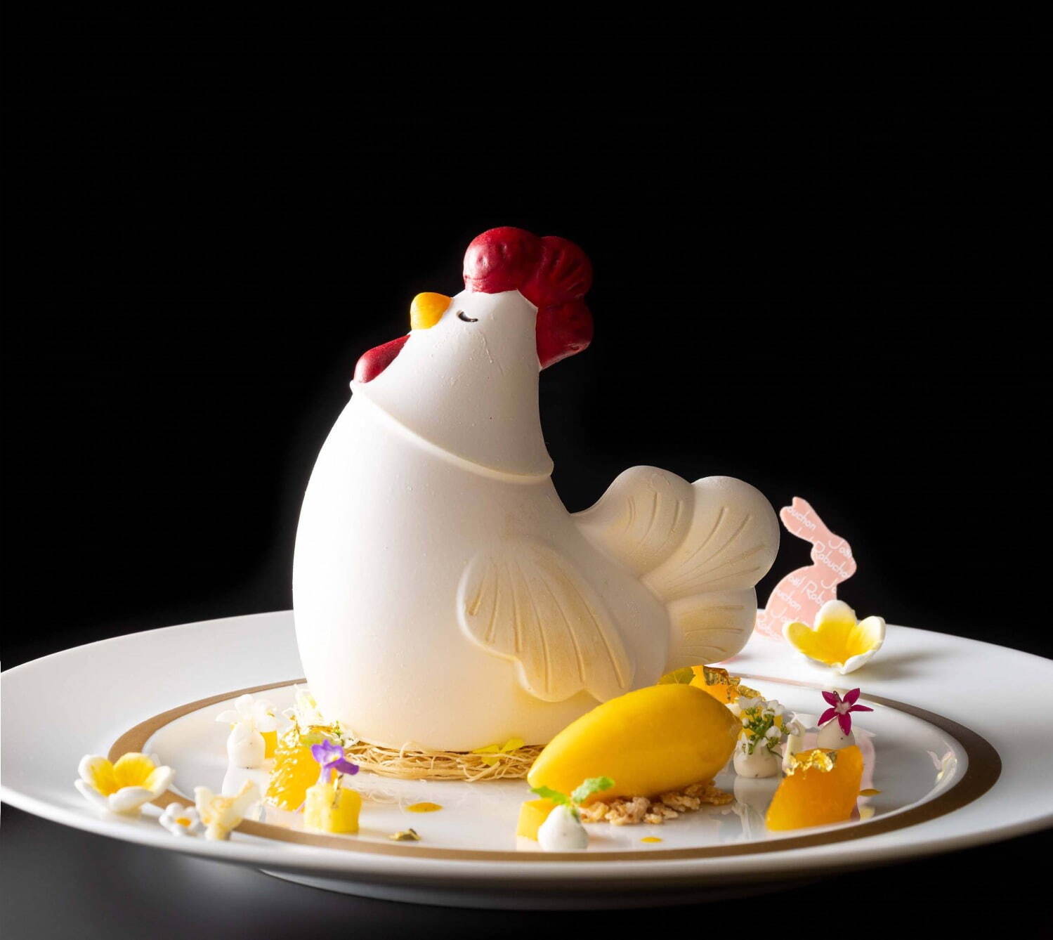 ジョエル・ロブションのレストラン、イースターを祝う“卵＆うさぎ”モチーフのデザート｜写真1