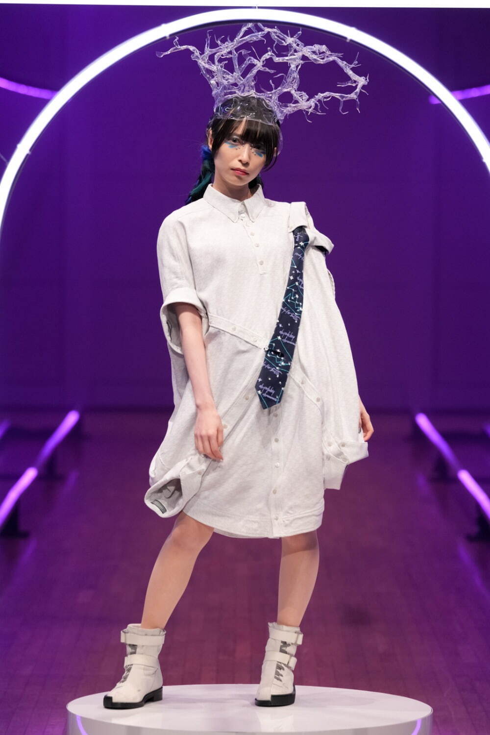 ハザマ(ha | za | ma) 2023-24年秋冬ウィメンズ&メンズコレクション シルエット - 写真10
