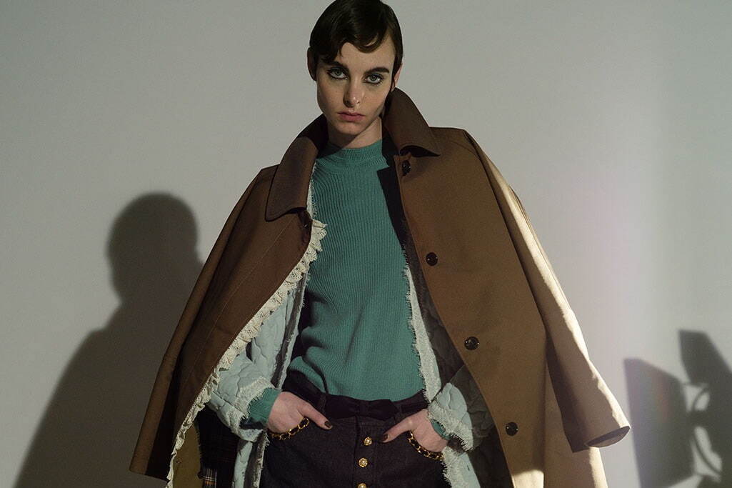 2023-24年秋冬東京コレクション｜ミュベール 2023-24年秋冬コレクション、映画『マリリンとアインシュタイン』を着想源に