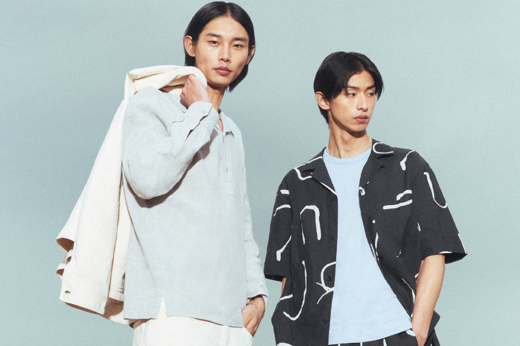 COS 23夏メンズ新作、絞り染めシャツや軽量ショーツ - リネン＆シアサッカーなど涼し気素材で