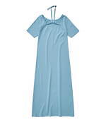 アカネ ウツノミヤ、ホルターネック仕様のニットワンピ＆花柄プリーツブラウス - ザ トウキョウ別注｜写真5