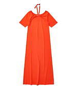 アカネ ウツノミヤ、ホルターネック仕様のニットワンピ＆花柄プリーツブラウス - ザ トウキョウ別注｜写真3