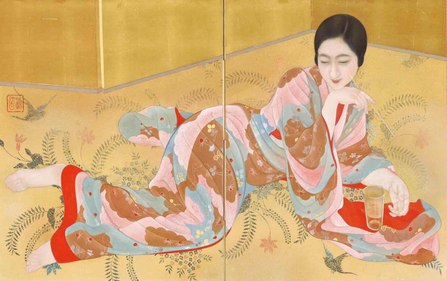 甲斐荘楠音 《春》 1929年　メトロポリタン美術館、ニューヨーク
Purchase, Brooke Russell Astor Bequest and Mary Livingston Griggs and Mary Griggs Burke Foundation Fund, 2019 / 2019.366