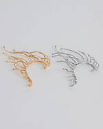 ウジョーから初のジュエリーライン、“生命体をイメージ”有機的なフォルムのイヤリング＆チョーカーなど｜写真4