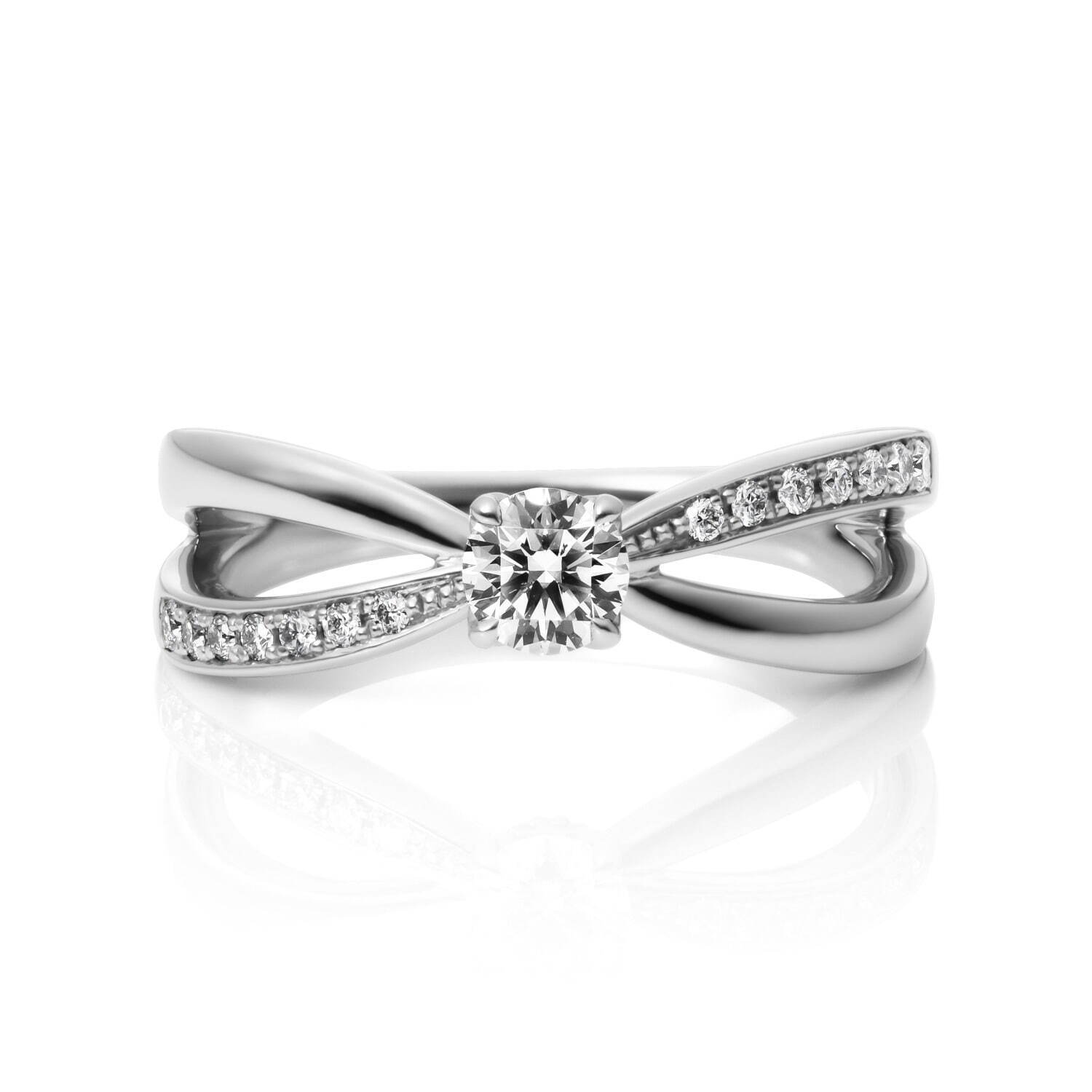 Premium Platinum Engagement Ring / Diamond 0.15ct〜 319,000円〜