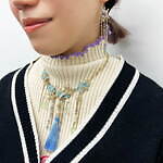 アナ スイ新作“シノワズリ”テイストのアクセサリー、蝶＆蓮の花のネックレスなど｜写真13