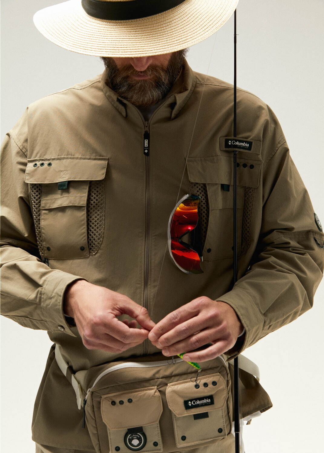 KITH×コロンビア PFG - メッシュ素材のベストや“夕暮れの湖”柄フリース、サンダルも｜写真32